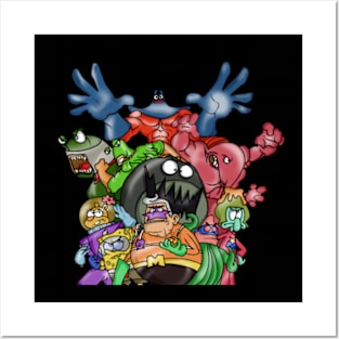 Heroes in Cartoon Series SpongeBob SquarePants Posters and Art